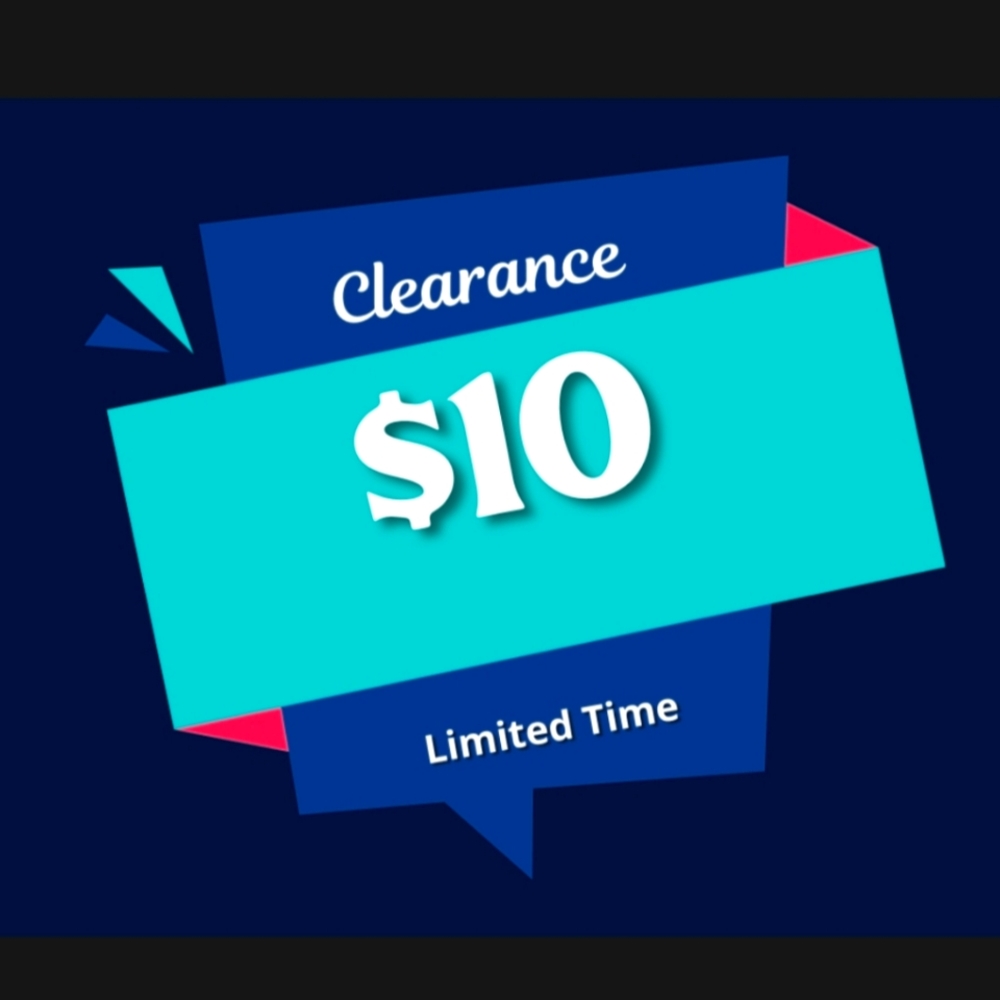 Flash Sale! $10 mark downs